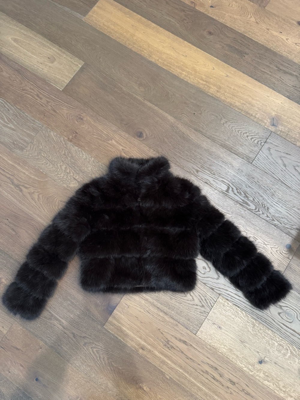Windsor Dark Brown Teddy Fur Jacket